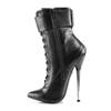 Devious - DAGGER1023 Ankle boot - Pole dance shoes - Black Product image